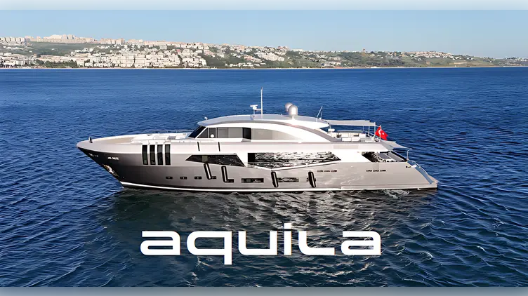 Luxury Aquila yacht charter in Bodrum waters, Turkey