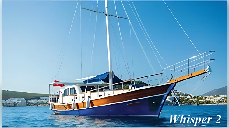 Luxury Aquila yacht charter in Bodrum waters, Turkey