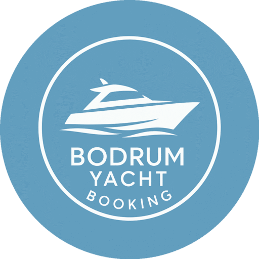 Bodrum Yacht Booking company logo with yacht silhouette
