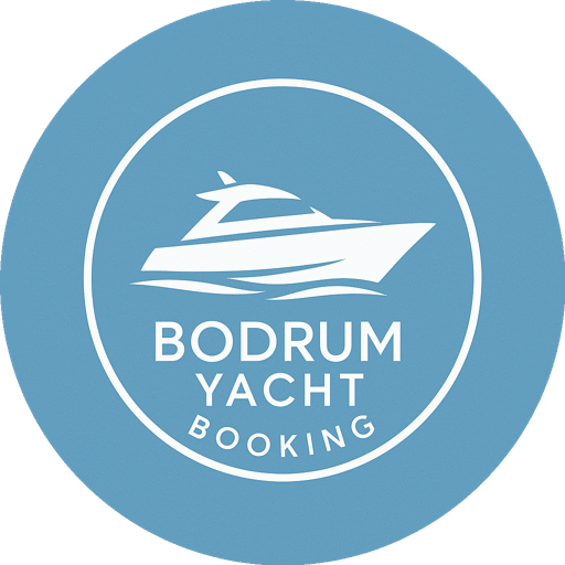 Bodrum Yacht Booking logo – premium yacht rental service in Bodrum, Turkey
