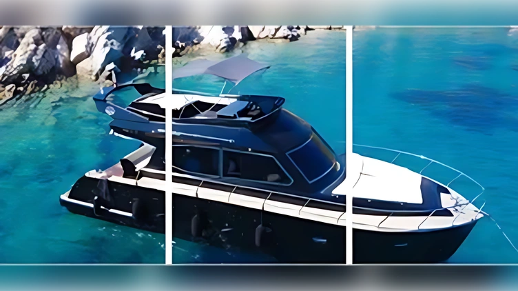 Luxury yacht offering a home-like comfort cruising in Bodrum, Turkey